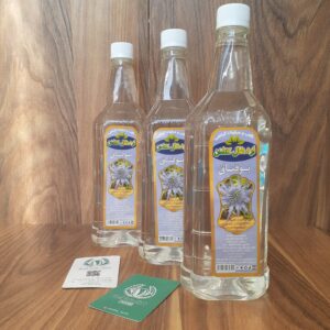بطری عرق بوقناق سنتی کاشان ۱ لیتری با لیبل طبیعی