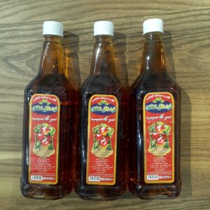 سرکه سیب ارگانیک و طبیعی 1 لیتری ژیوار