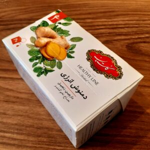 دمنوش انرژی گلستان ۲۰ عددی بسته‌بندی تی‌بگ گیاهی انرژی‌زا | خرید از فروشگاه ژیوار