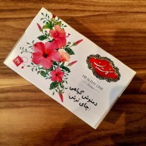 دمنوش کیسهای چای ترش گلستان ۲۰ عددی