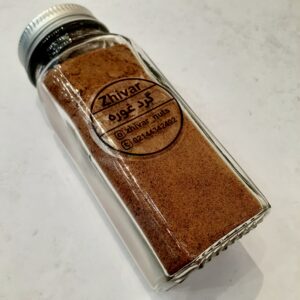 گرد غوره خالص ۱۰۰ گرمی ژیوار در شیشه مک کارتی با درب فلزی