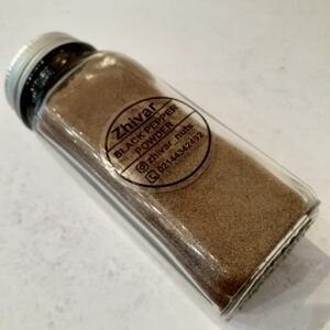 پودر فلفل سیاه خالص ۱۰۰ گرمی ژیوار با کیفیت بالا و عطر تند طبیعی