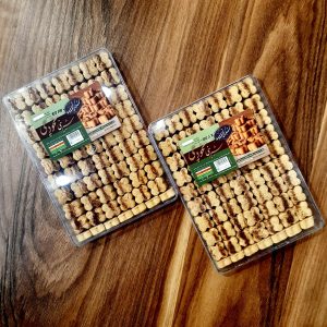 شیرینی نخودچی سنتی کرمانشاه ۵۰۰ گرمی با بسته‌بندی شکیل ژیوار