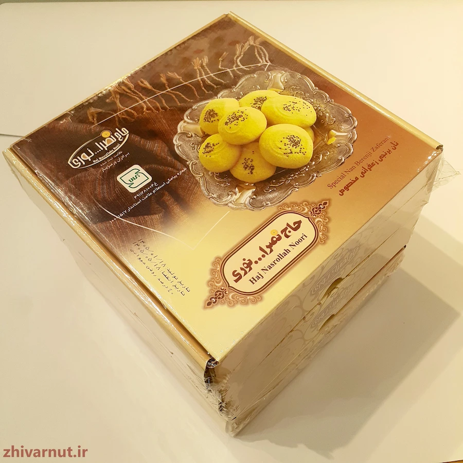 خرید نان برنجی سنتی کرمانشاهی با بافت ترد و عطر بهار نارنج از فروشگاه ژیوار به قیمت کارخانه.