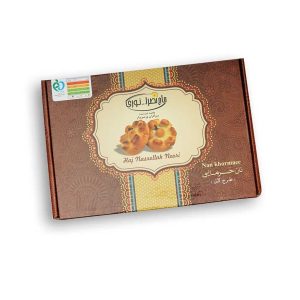 قیمت نان خرمایی کرمانشاه تازه با مغز خرما و گردو حاج نصرالله نوری در ژیوار .