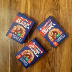 گرانولا ورزشی چاربان ۲۵۰ گرمی - میان‌وعده گیاهی و انرژی‌زا برای ورزشکاران