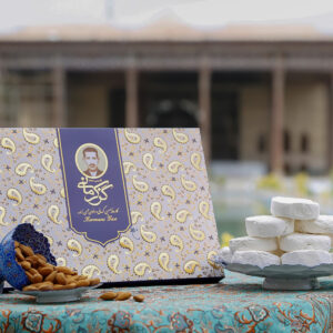 گز آردی ۲۸ درصد مخلوط پسته و بادام ژیوار – گز کرمانی با مغز تازه ایرانی