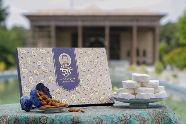 گز آردی ۲۸ درصد مخلوط پسته و بادام ژیوار – گز کرمانی با مغز تازه ایرانی
