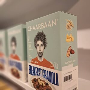 گرانولا وگان باکسی ۲۵۰ گرمی چاربان