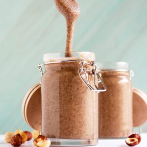 کره فندق خالص طبیعی ۲۵۰ گرمی ژیوار بدون شکر و افزودنی