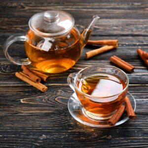 دمنوش چای سیاه کیسه ای و دارچین گلستان