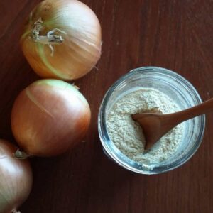 ادویه پودر پیاز طبیعی ژیوار با عطر ملایم و کیفیت بالا برای مصرف خانگی و رستورانی