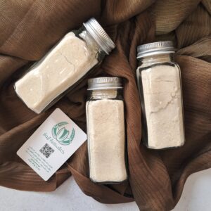 بسته‌بندی پودر پیاز خالص ۱۰۰ گرمی ژیوار