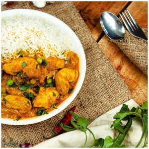 Using Coriander Seed Powder to Flavor Chicken Dishes استغاده از پود تخم گشنیز برای طعم دهی به انواع خواک مرغ