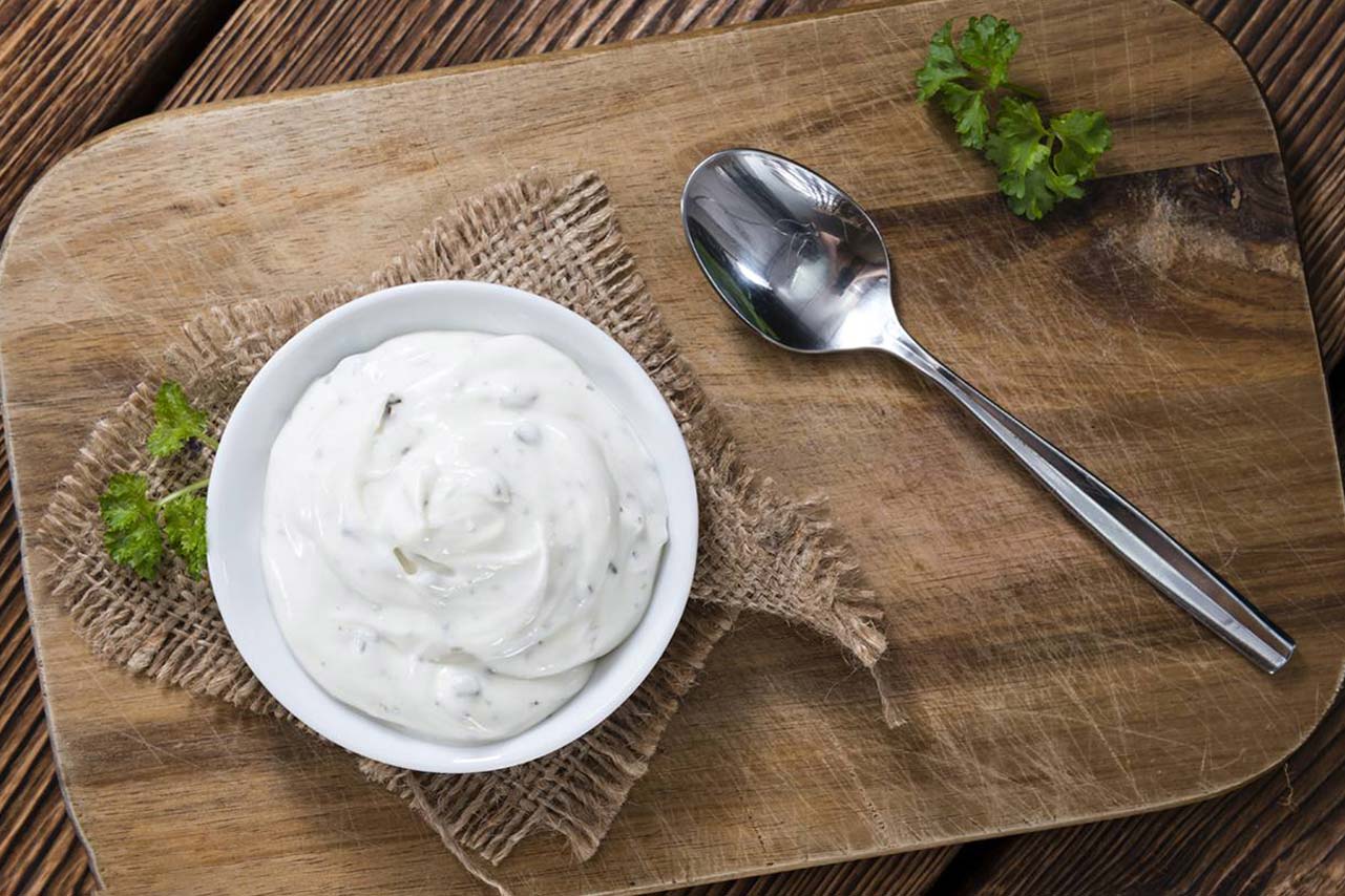 ماست موسیر از نمای نزدیک – تهیه شده با پودر موسیر و توضیح اینکه پودر موسیر برای چی خوبه