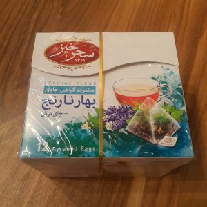 دمنوش بهارنارنج سحرخیز گلستان – دمنوش گیاهی آرامبخش و خوشعطر از انواع دمنوشهای گیاهی ترکیبی